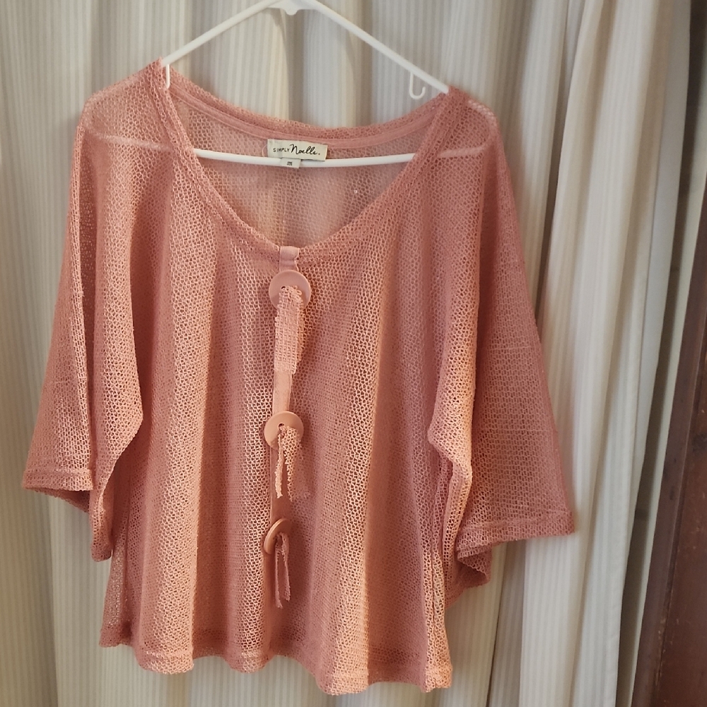 Simply Noelle Blush Knit Top